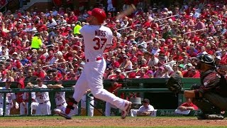 ARI@STL: Moss puts the Cardinals on the scoreboard