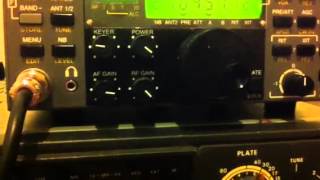 Elecraft K2 DX QSO with JA1CRA