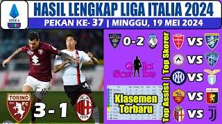 Hasil Liga Italia Tadi Malam ~ TORINO vs AC MILAN Serie A Pekan ke 37 2024