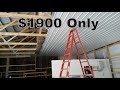 pole barn steel ceiling liner install tips u0026 ideas