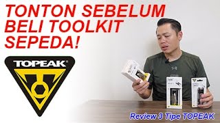 Review Toolkit Topeak sepeda (hexus x, x-tool+, alien ii)