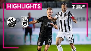 SV Sandhausen - SSV Ulm 1846 | Highlights 3. Liga | MAGENTA SPORT
