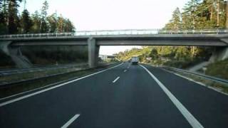 Driving on Autobahn A6