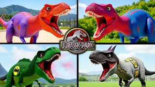 The Best Movies Dinosaur Rexy 2025 | T rex, Allosaurus, Indominus, Carnosaurus | Jurassic Park