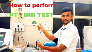 PT - INR Test procedure || How to perform PT - INR Test|| #MLT  @Medical_Lab_Technologist