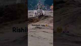 Rishikesh Before and after Flood🔱😱 | Uttarakhand flood #devbhoomi #harharmahadev #bholenath #ganga