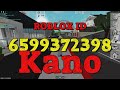 KANO Roblox Song Codes