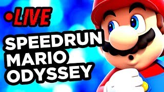 TENTATIVE DE SPEEDRUN DE MARIO ODYSSEY ANY% (redif)