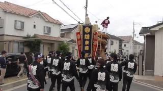 2015大阪狭山市・陶器地区だんじり祭り　隠（東西）、入魂式⑥（平成27年9月27日）