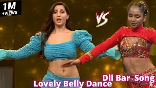DILBAR | Soumya Pune Challenge Nora Fatehi For Belly Dance | India's Best Dancer |Nora F Belly Dance