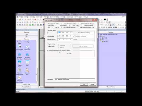 NB Switch HMI screens using PLC