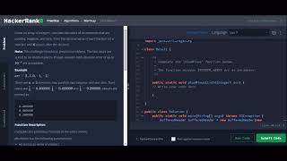 Plus Minus | Hacker Rank Problem Solving Solution | Hacker Rank Solutions #4