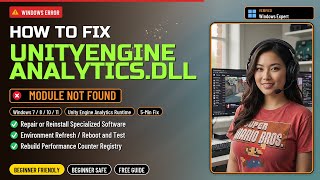 Fix unityengine_analytics.dll Unity Error!