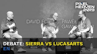 Debate: Sierra vs LucasArts @ Pixel Heaven 2019 (eng)