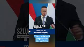 Válasz a dnyiprói polgármester kirohanására