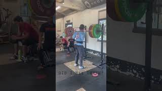 Easy 170kg Back Squat