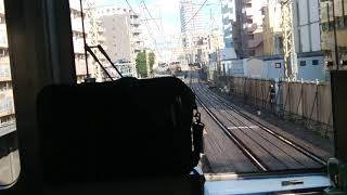 (桜内旅行XX) 列車渋滞が大っ嫌いだ～！！京王線 準特急京王線新宿行き 千歳烏山～笹塚～京王線新宿間 前面展望