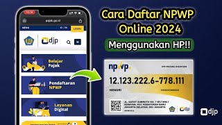 Cara Buat NPWP Online 2025 Lewat HP | Daftar NPWP Online 5 Menit Langsung Jadi !!