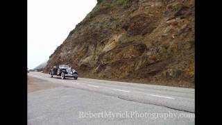 Pebble Beach Exotic Car Tour Driving Big Sur HWY 1,  2011