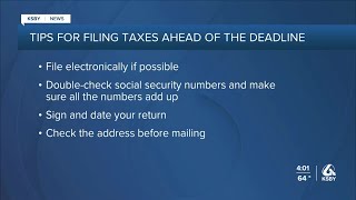 Last-minute tax filing? Here are quick tips to save you time and stress