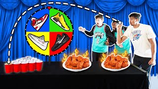 2HYPE Heat Check Challenge! Eat a HOT WING or Win RARE Shoes!