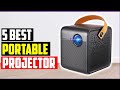 ✅BEST PORTABLE PROJECTOR 2022-Top 5 Projector Review-Best Projector