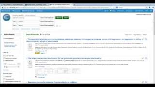 Using PsycINFO to Find Articles
