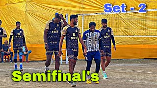 Semifinal’s 🔥 SCR, Hyderabad Vs SWR , Hubli | Set - 2 | Inter Railway Championship