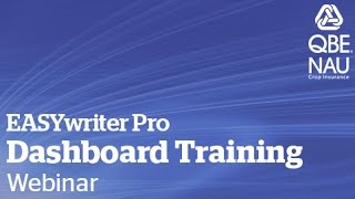 EASYwriter Pro Agency Dashboard Training