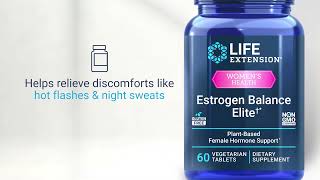 Support Hormone Harmony with Estrogen Balance Elite - Life Extension