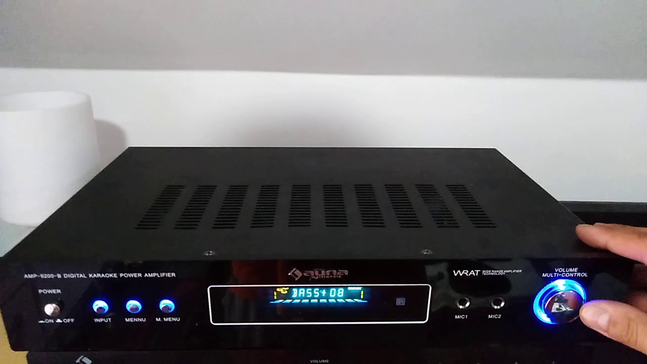 Auna AMP-9200 - YouTube