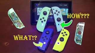 Joy-Con Home And Capture Button LED Mod