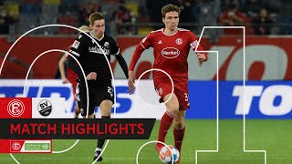 F95-Highlights | Fortuna Düsseldorf vs. SV Sandhausen 0:1 | "Angepisst"
