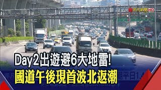 好天氣出遊潮湧現!國道6地雷路段估\