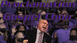 ONU Proclamation Gospel Choir End of Year Concert (2022)