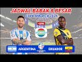 Jadwal Argentina vs Ekuador Babak 8 Besar Copa America 2024 | Jadwal 8 Besar Copa America 2024