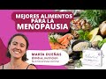 ALIMENTOS para la PREMENOPAUSIA y MENOPAUSIA 🐟🥛🥜 Nutricionista online María Dueñas