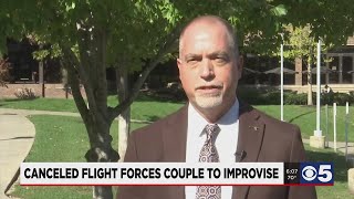 Canceled Southwest flight forces local couple to improvise