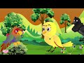 tuni chidiya kbootar kauwa kahani hungry bird tota chidiya kauwa kahani tuni cartoon chichu tv