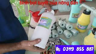 bình bọt tuyết rửa xe chia sẻ cách sử dụng đơn giản và hiệu quả nhất