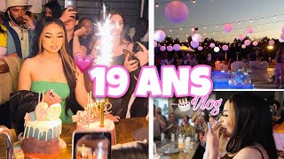 MON ANNIVERSAIRE DE OUF: VLOG 19 ANS (vous êtes pas prêts!!)