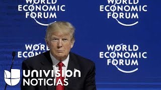 Video: Trump defiende su visión nacionalista en el Foro Económico de Davos