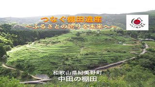 和歌山県内のつなぐ棚田遺産（中田編）