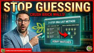 Stop Guessing: ThruLines 100% Match Verification 2 Step DNA List Method for Brick Walls