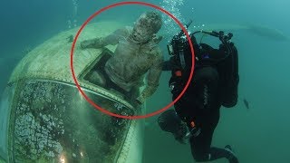 أشياء غريبة وجدت تحت الماء... رقم 3 لا يصدق !!!