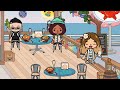 coastal villa beach house 🏖️ toca boca house ideas 😎 toca girlz