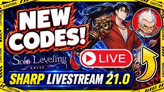NEW CODES & LIU GLOBAL UPDATE STREAM! EPIC CHANGES! LIU ZHIGANG! NEW WEAPONS! [Solo Leveling: Arise]
