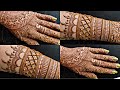 Rakhi special mehndi design | simple Mehndi design for beginners | Mehandi ka design|