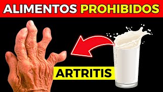 ARTRITIS: NUNCA coma estos 8 ALIMENTOS