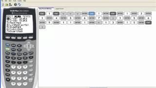 Linear Regression Example on TI84